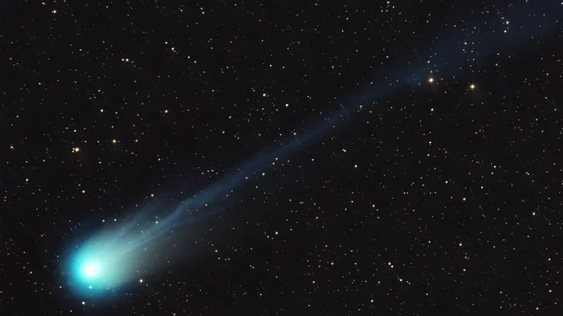 Зелёная комета Понса — Брукса будет видна на фоне полного солнечного затмения в апреле