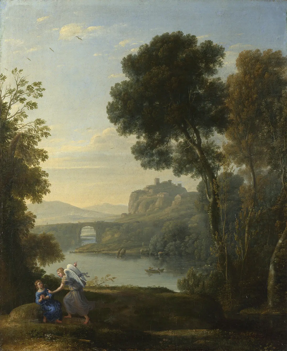 Французский художник рисовал итальянский пейзаж и английский сад